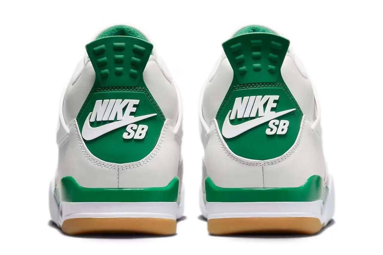 Air Jordan 4 Nike SB Pine Green
